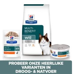 Hill's Prescription Diet W/d Multi-benefit Kattenvoer Met Kip 3kg 14 Hill's Prescription Diet W/d Multi-benefit Kattenvoer Met Kip 3kg -Dierenparadijspaleis 52742042251 5 NL