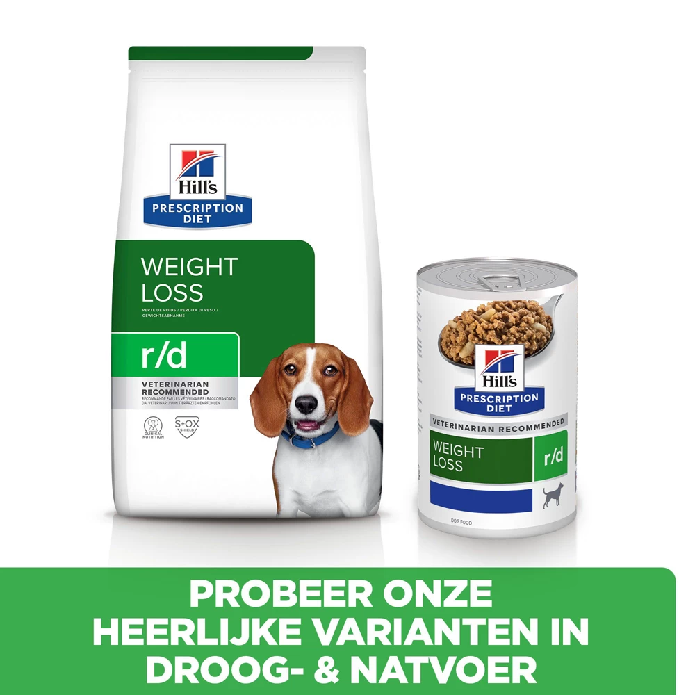 Hill's Hill’s Prescription Diet R/D – Hondenvoer Met Kip – 4kg 8 Hill's Hill’s Prescription Diet R/D – Hondenvoer Met Kip – 4kg - Afbeelding 6
