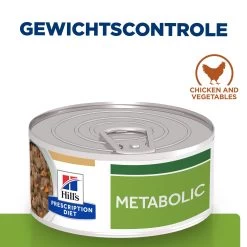 Hill's Prescription Diet Metabolic Kip- En Groentenstoofpotje Voor Hond 24x156g 10 Hill's Prescription Diet Metabolic Kip- En Groentenstoofpotje Voor Hond 24x156g -Dierenparadijspaleis 52742047331 1 NL