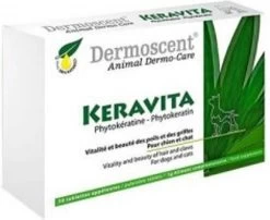 Dermoscent Keravita Hond Kat 30Tabl -Dierenparadijspaleis 8ddccb83a1c92e1d8c66aa6ce285f0a57f844e5988d3a18c56770e213f1e6e90