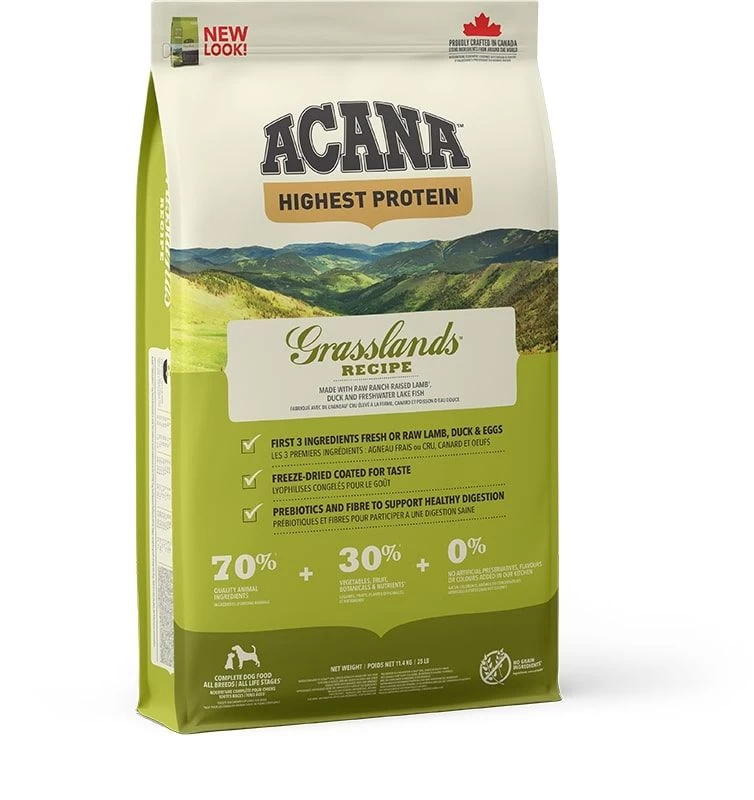 Acana High Proteïn Grasslands Hond 6kg