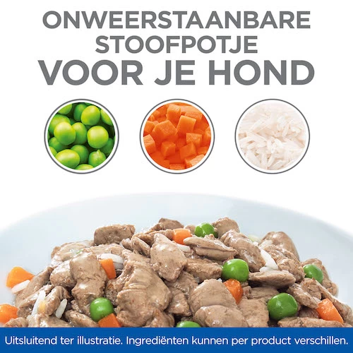 Hill's Science Plan Healthy Cuisine Hond Multipack Met Kip En Rund 12x90g 6 Hill's Science Plan Healthy Cuisine Hond Multipack Met Kip En Rund 12x90g - Afbeelding 4