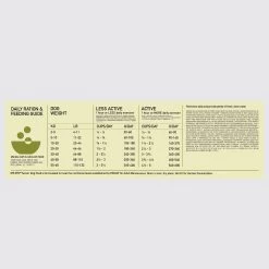 Orijen Whole Prey Senior Hond 11,4kg -Dierenparadijspaleis Orijen Senior Dog Dosage 1