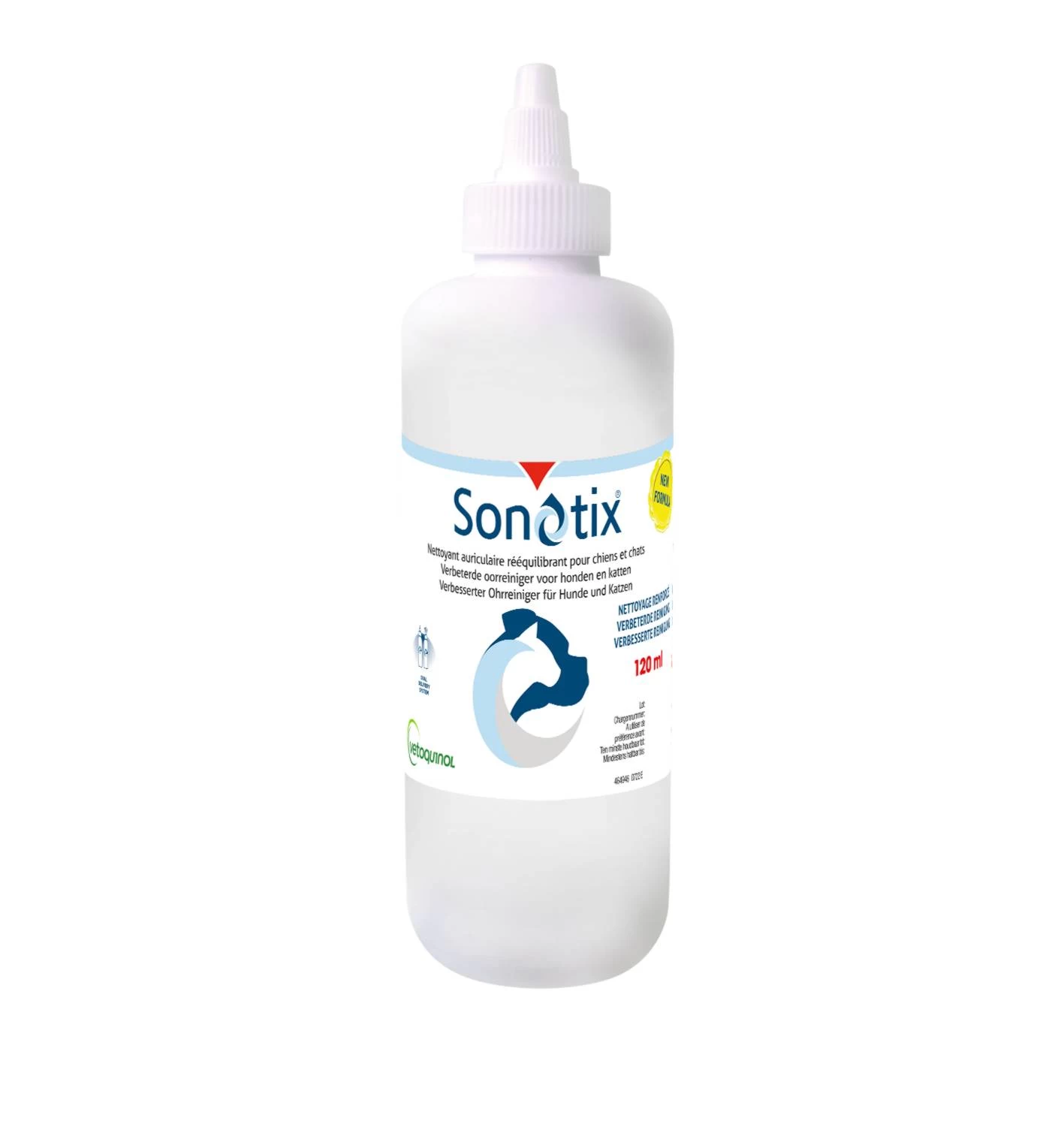 Vetoquinol Sonotix 120ml - Oorreiniger 4 Vetoquinol Sonotix 120ml - Oorreiniger - Afbeelding 2