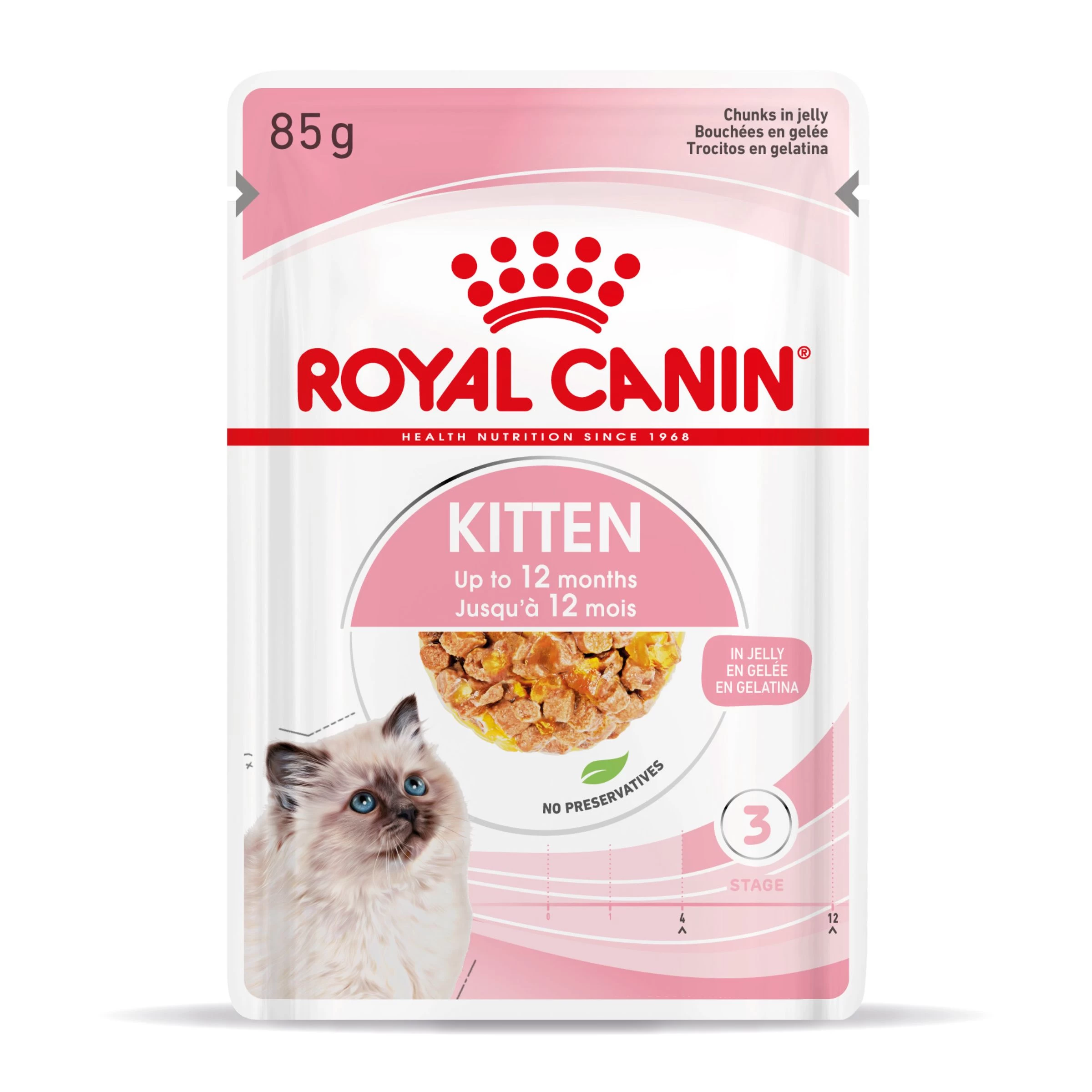 Royal Canin Kitten In Jelly Kattenvoer 12x85g 3 Royal Canin Kitten In Jelly Kattenvoer 12x85g