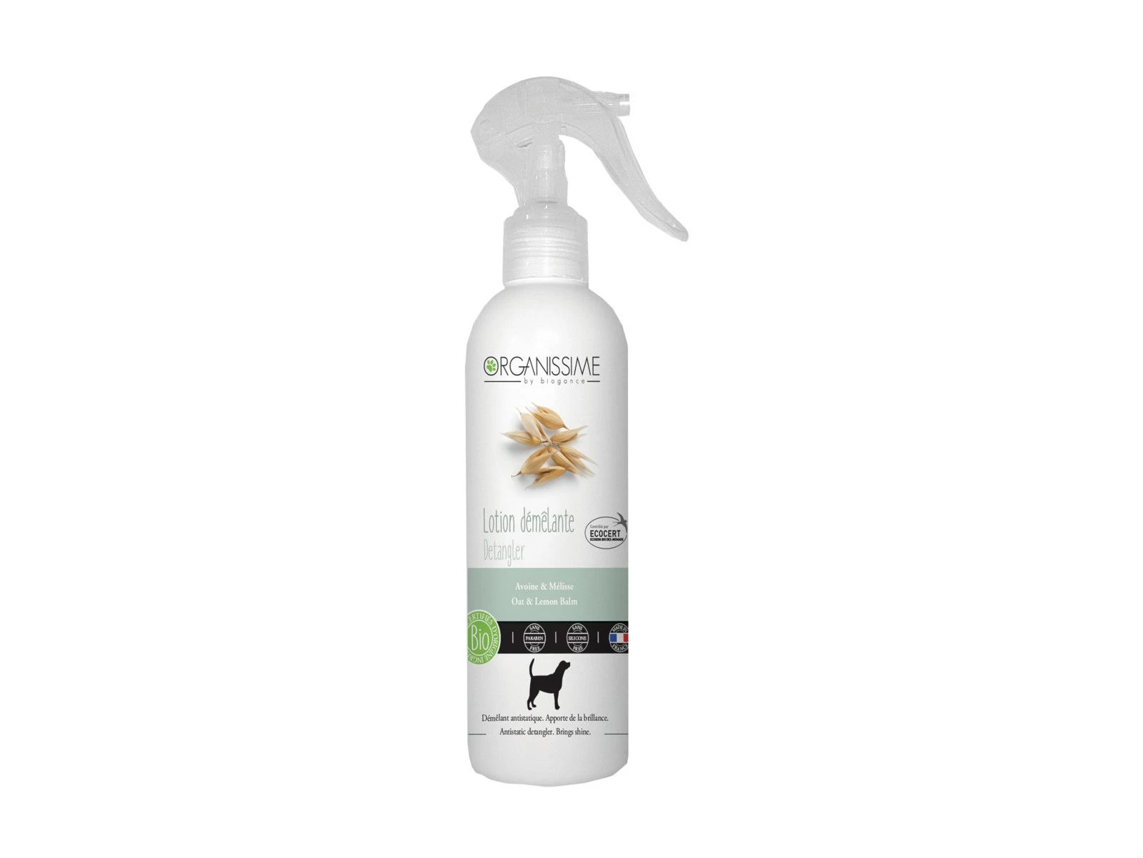 Organissime Hond Ontklittende Lotion 250ml 3 Organissime Hond Ontklittende Lotion 250ml