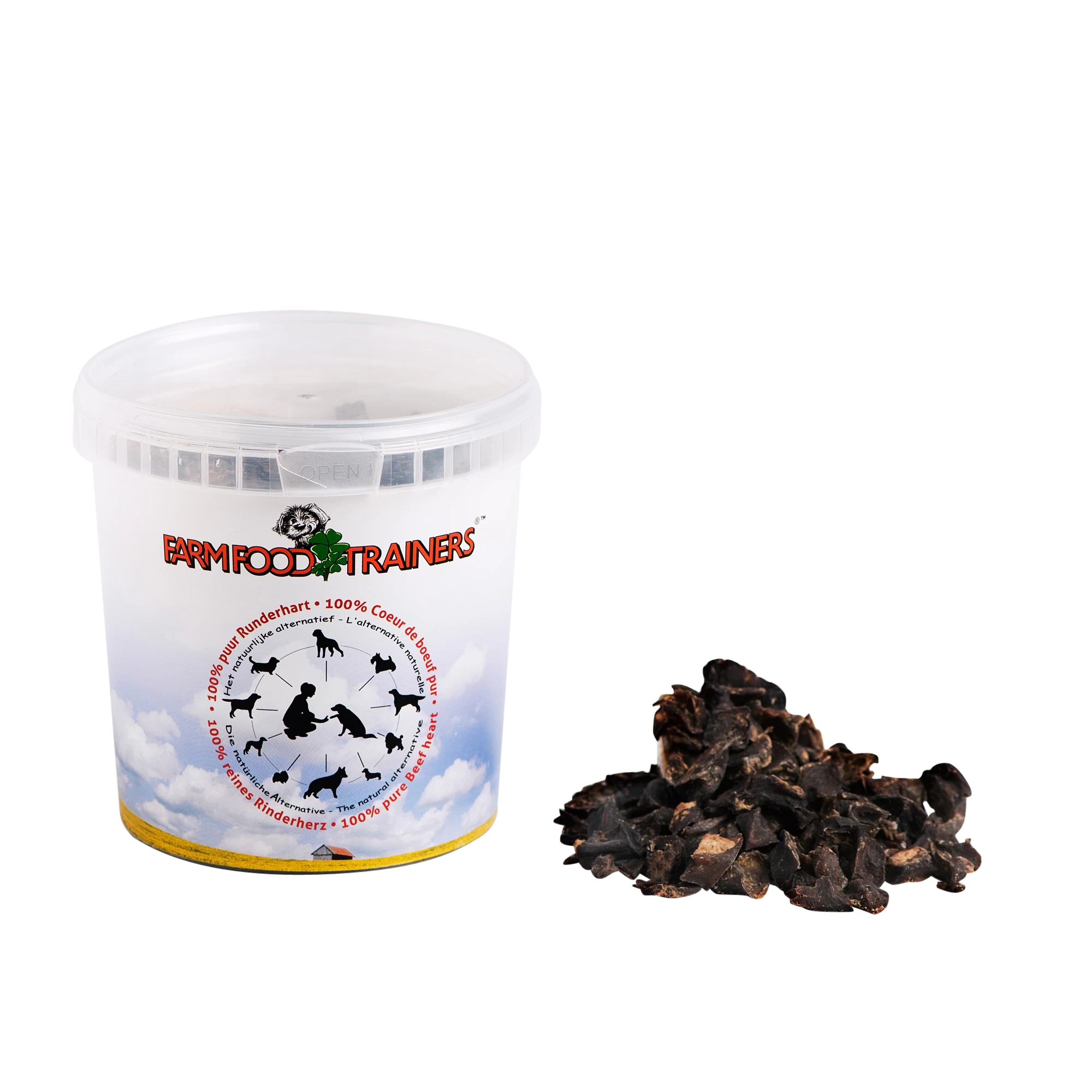 Farm Food Trainers Runderhart 333gr 3 Farm Food Trainers Runderhart 333gr