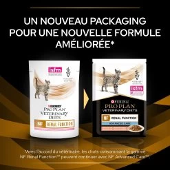 Purina Veterinary Diet NF - Kattenvoer - 10x85g - Zalm